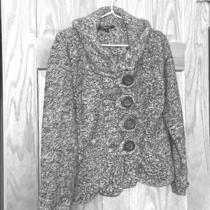 Women’s Gray/Black Sweater by Chadwick’s SIZE XL